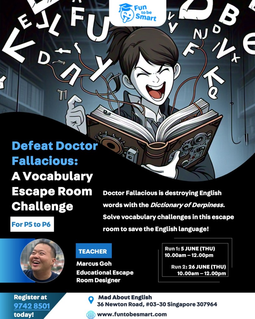 Defeat Doctor Fallacious: A Vocabulary Escape Room Challenge