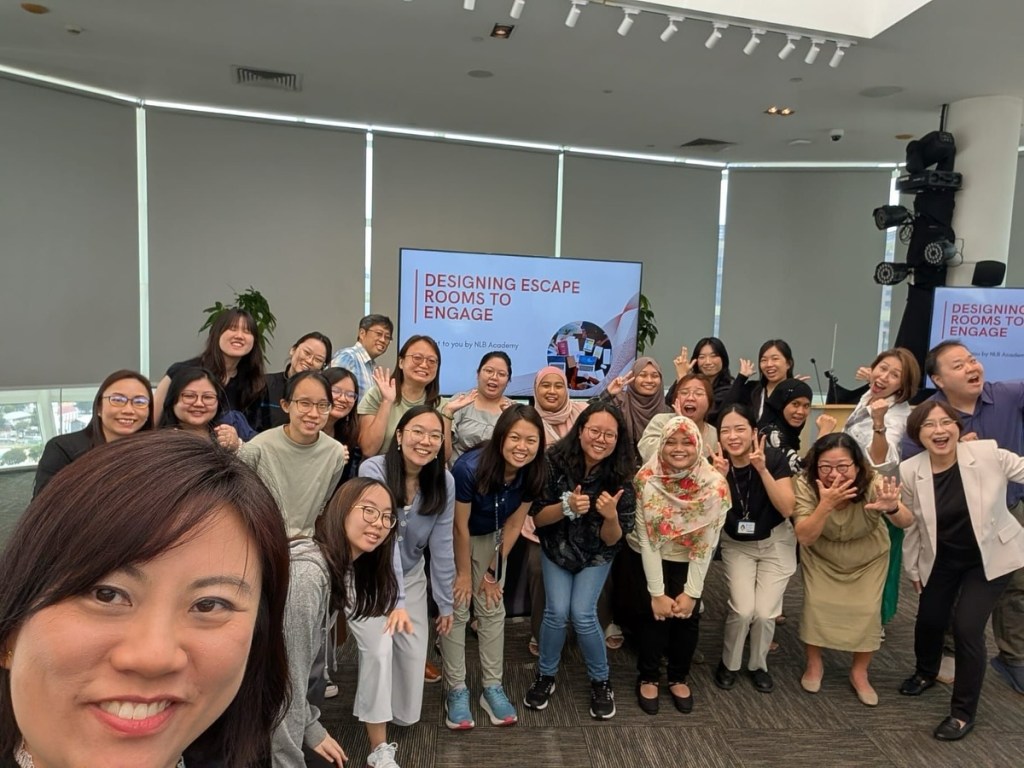 An educational escape room session at NLB.