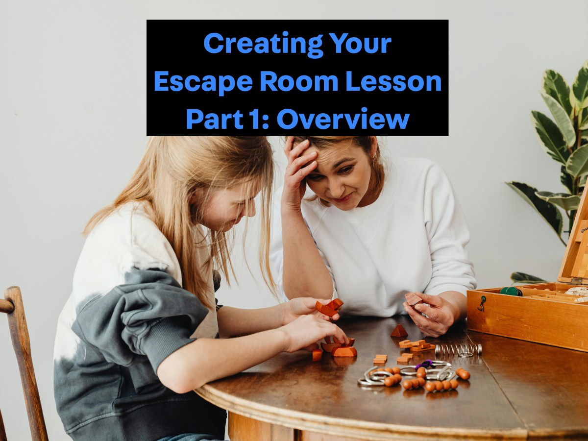 How To Create an Escape Room Lesson Part 1: The Components of an Educational Escape&nbsp;Room