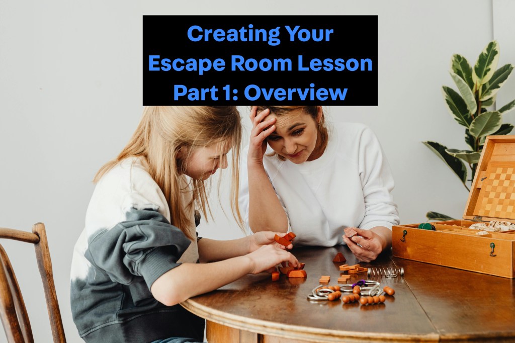 How To Create An Escape Room Lesson Part 1: The Components Of An Educational Escape Room